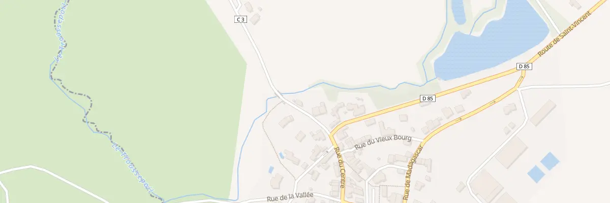 Plan du 4 Rue Mal de Lattre de Tassigny au Givre