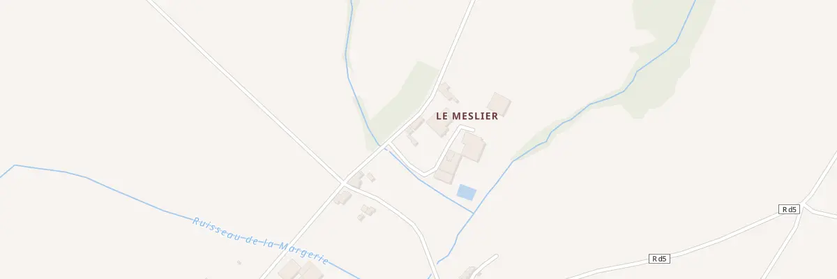 Plan du 1 Le Meslier à Dompierre-sur-Yon
