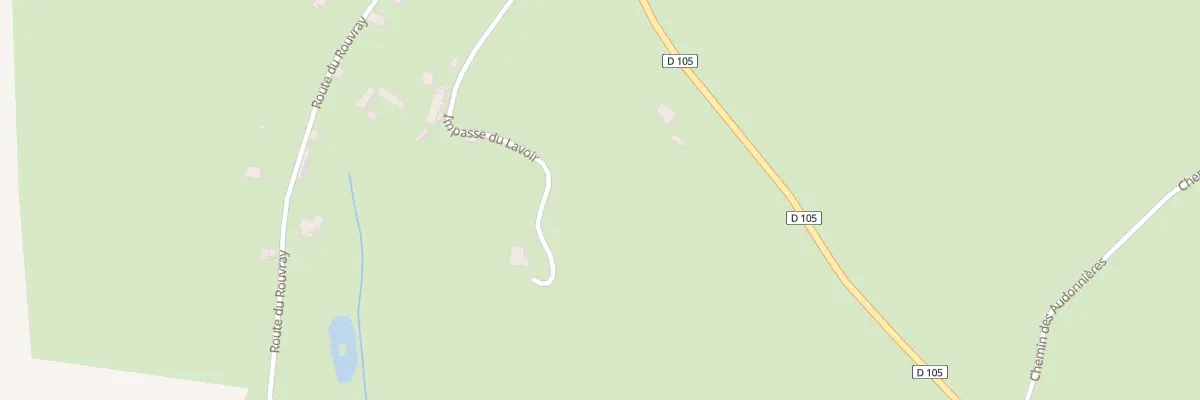 Plan du 1 Le Haut Rouvray à Lolif