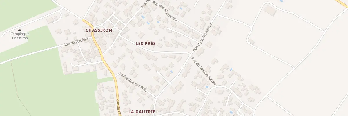 Plan du 12 Rue des Prés à Saint-Denis-d’Oléron