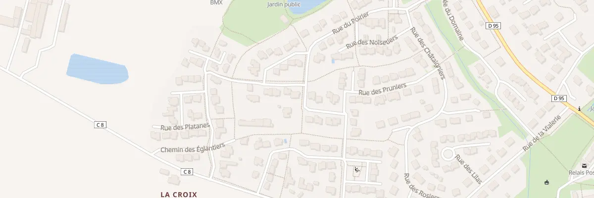 Plan du 1 Rue des Lauriers à Domagné