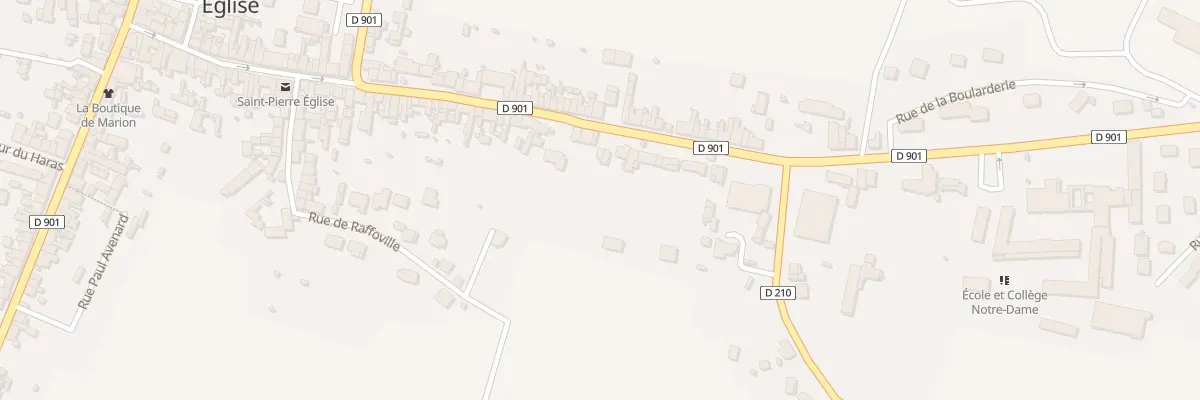 Plan du 106 Rue du Gen de Gaulle à Saint-Pierre-Église
