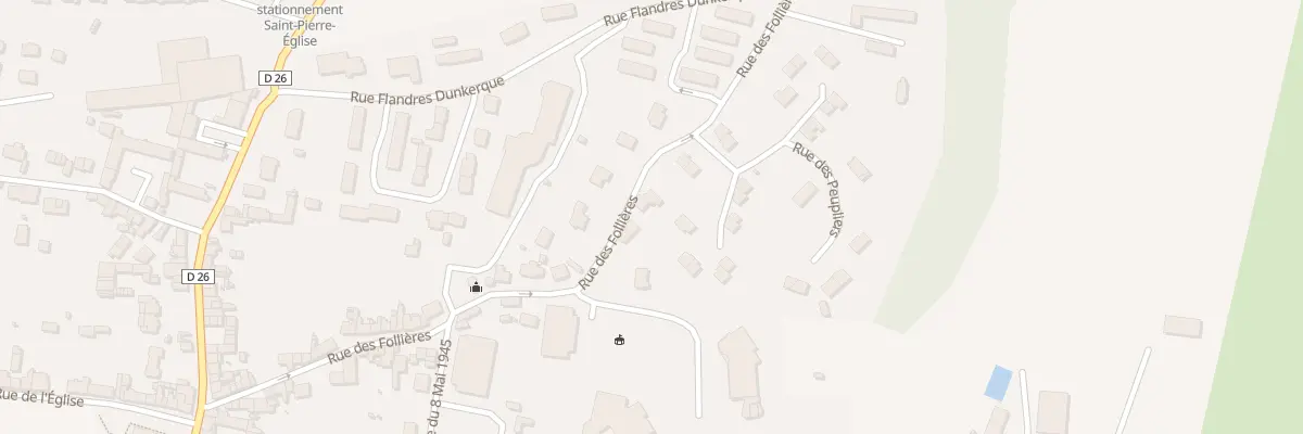 Plan du 48 Rue des Follières à Saint-Pierre-Église