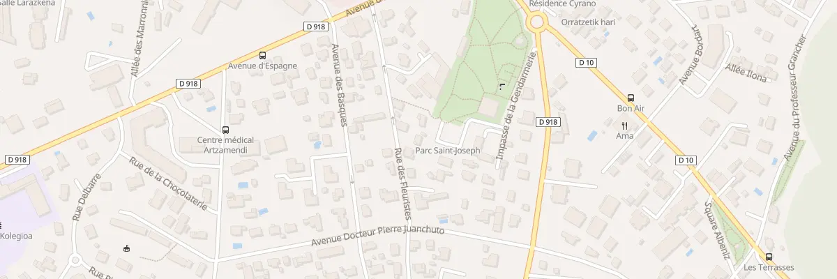 Plan du 19 Rue des Fleuristes à Cambo-les-Bains