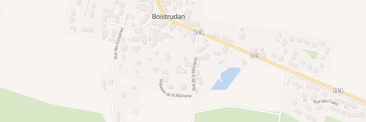 Plan du 2B Rue de la Moinerie à Boistrudan