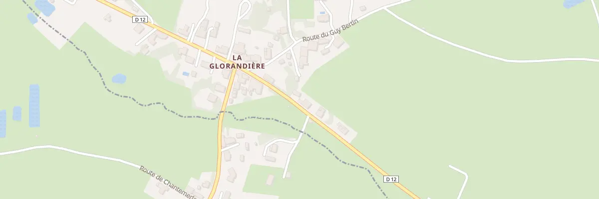 Plan du 5185 La Glorandiere à La Boissière-des-Landes
