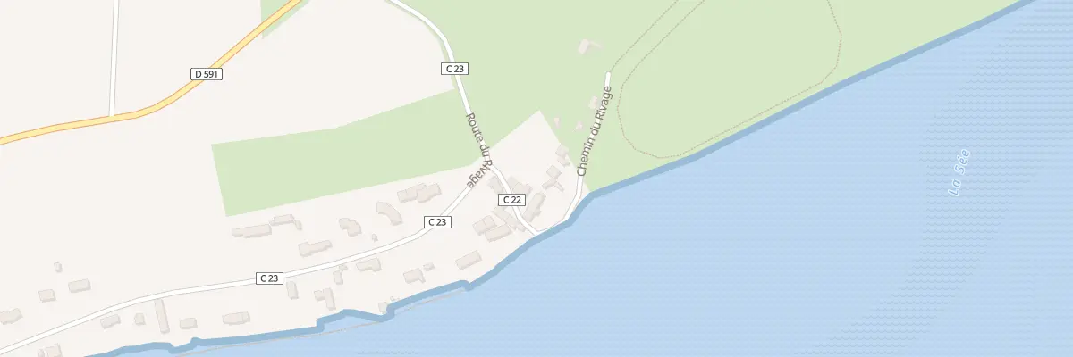 Plan du 3 Che du Rivage à Vains