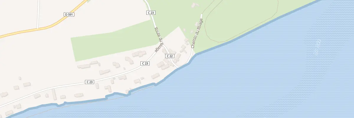 Plan du 5 Che du Rivage à Vains