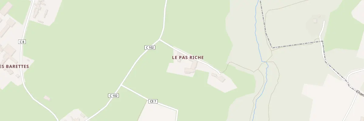 Plan du 58 Che du Pas Riche à Mauves-sur-Loire