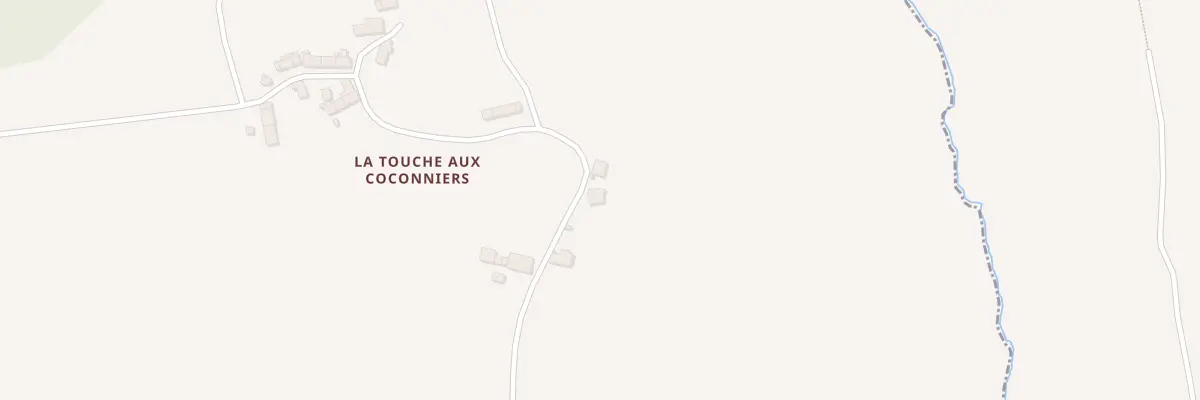 Plan du 135 La Touche aux Coconniers à Val-Couesnon