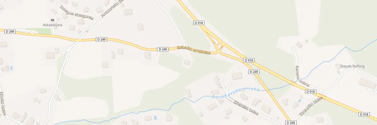 Plan du 622 Balakiko Errebidea Rd249 à Itxassou