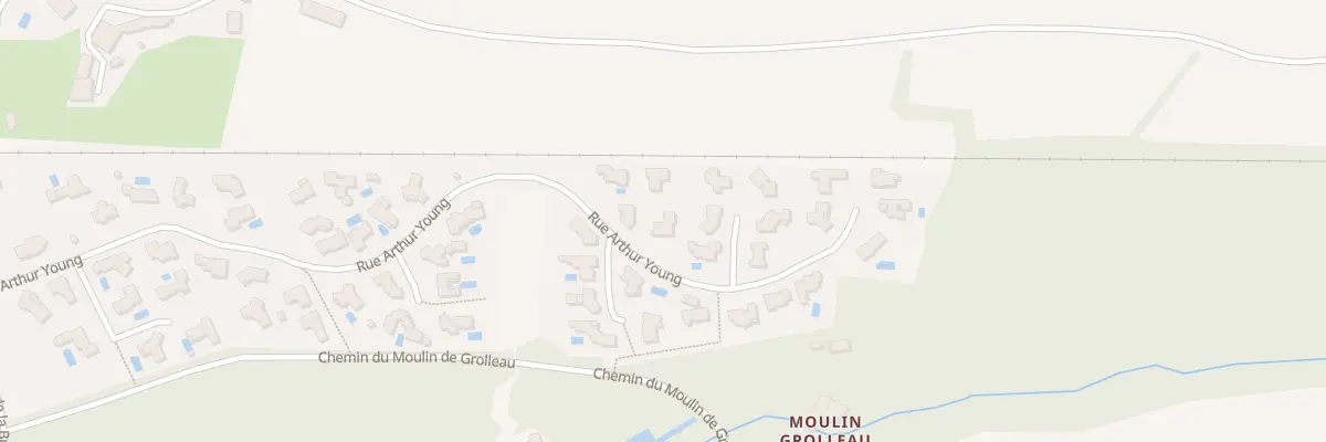 Plan du 107 Rue arthur young à La Roche-sur-Yon