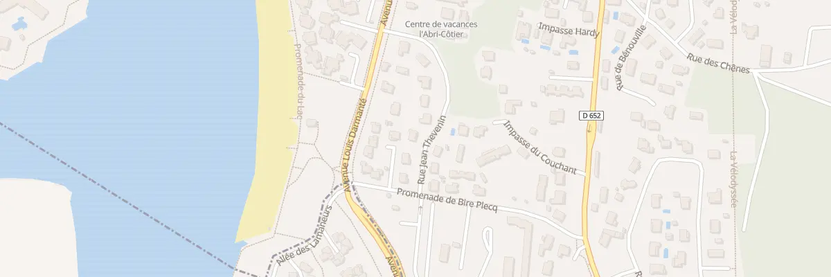 Plan du 5 Rue Jean Thevenin à Vieux-Boucau-les-Bains