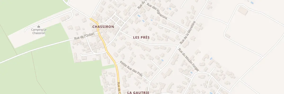Plan du 6 Rue des Prés à Saint-Denis-d’Oléron