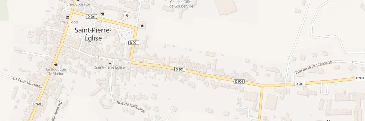 Plan du 63 Rue du Gen de Gaulle à Saint-Pierre-Église