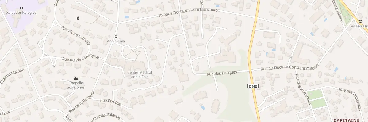 Plan du 30 Rue des Basques à Cambo-les-Bains