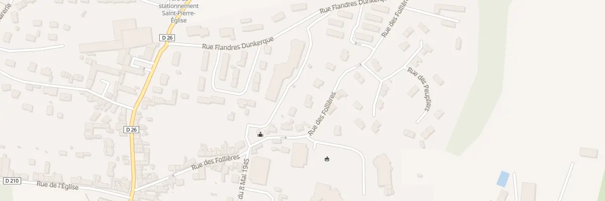 Plan du 45 Rue des Follières à Saint-Pierre-Église