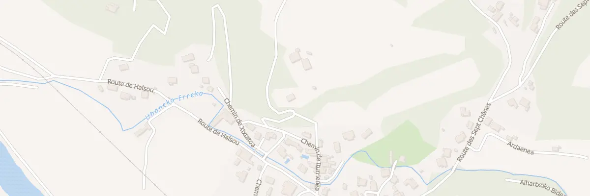 Plan du 240 Che d’Arrazalgia à Cambo-les-Bains