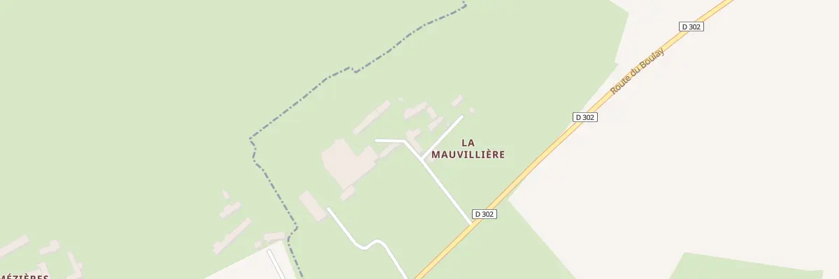 Plan du 2 La Mauvilliere à Saint-Denis-le-Vêtu