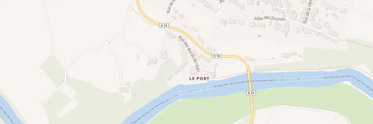 Plan du 10 Rue des Bords de l’Eau à La Haie-Fouassière