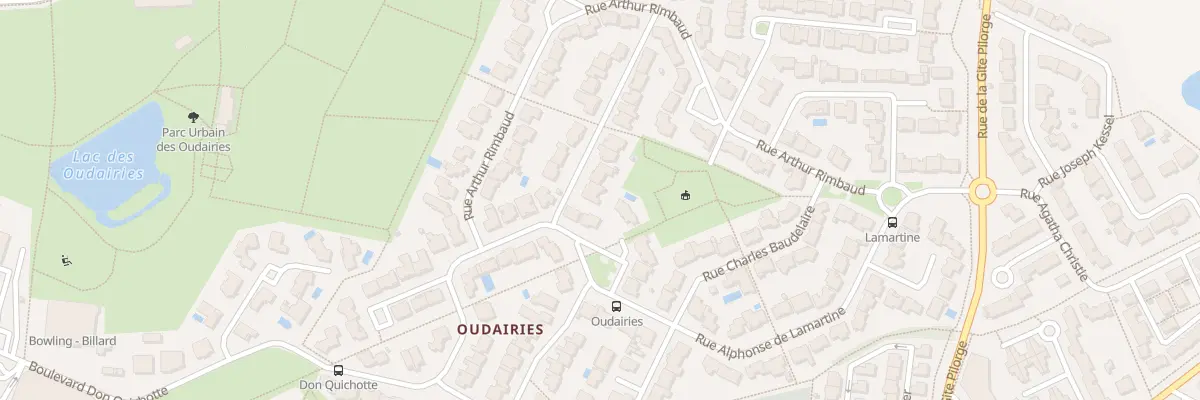 Plan du 8 Rue guillaume apollinaire à La Roche-sur-Yon