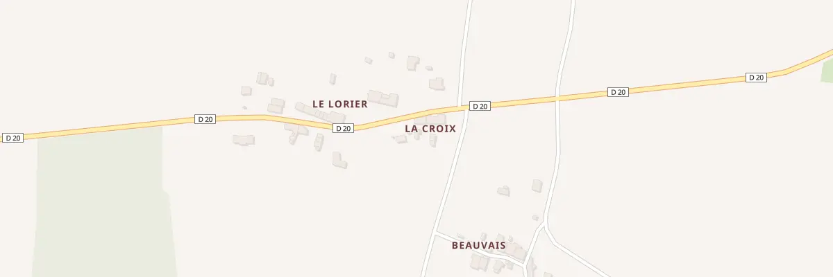 Plan du 5413 La Croix à Saint-Ouen-des-Alleux