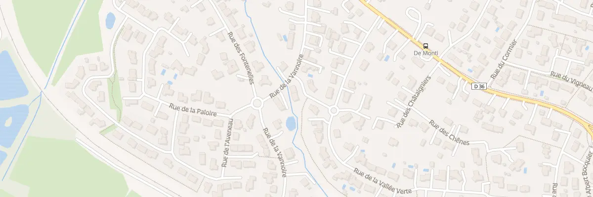 Plan du 2B Rue de la vallée verte à Nesmy