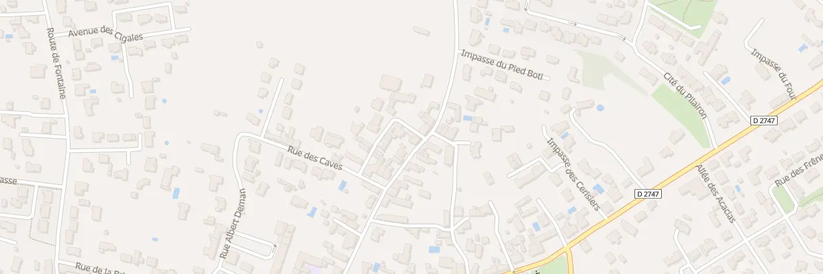 Plan du 1 Rue des choreaux à Angles