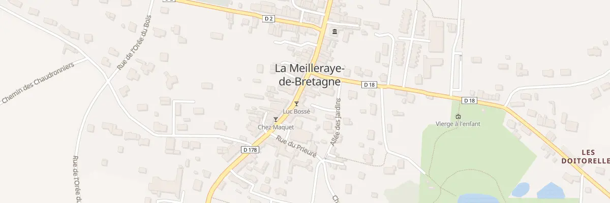 Plan du 52 Rue des Fréres Templé à La Meilleraye-de-Bretagne