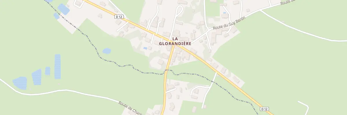 Plan du 5182 La Glorandiere à La Boissière-des-Landes