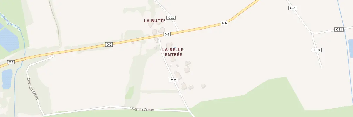 Plan du 5323 Belle Entree à Bellevigny