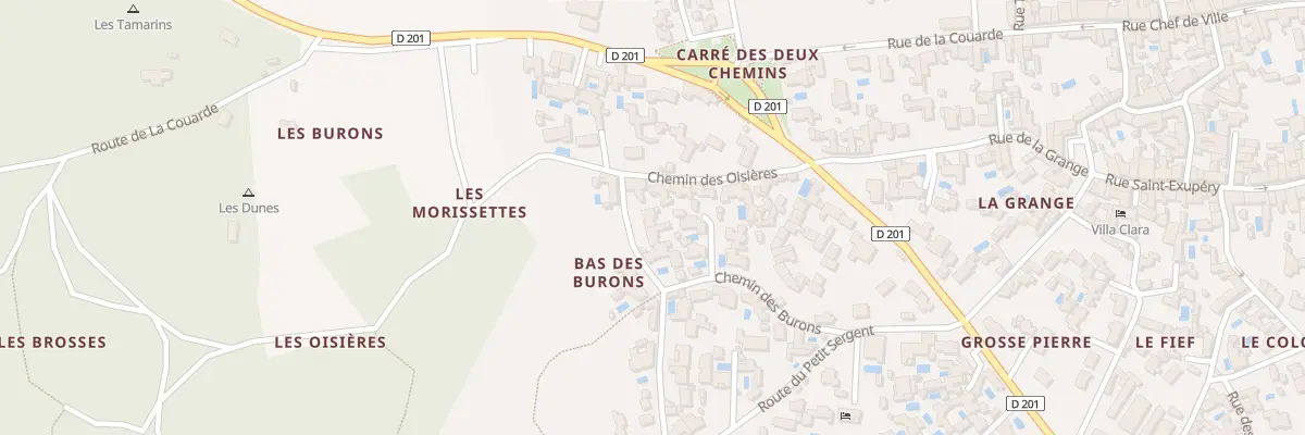 Plan du 7 Rue de la Salicorne au Bois-Plage-en-Ré