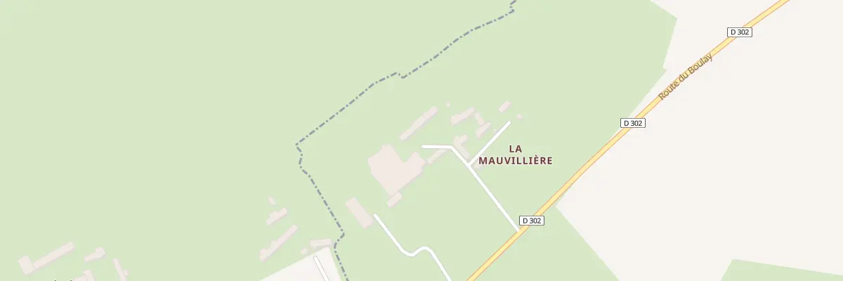 Plan du 1 La Mauvilliere à Saint-Denis-le-Vêtu
