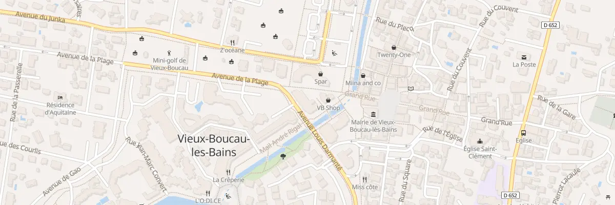 Plan du 10B Res Les Bruyeres à Vieux-Boucau-les-Bains