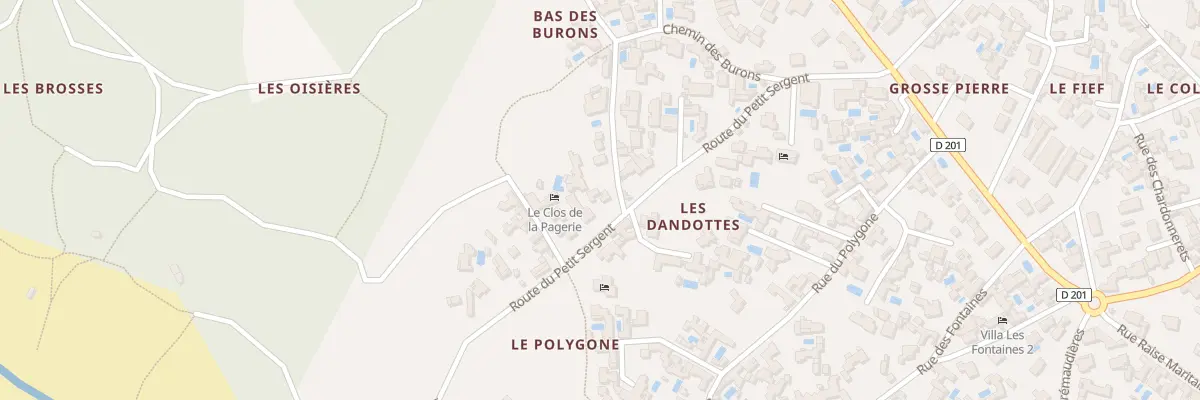 Plan du 20 Rte du Petit Sergent au Bois-Plage-en-Ré