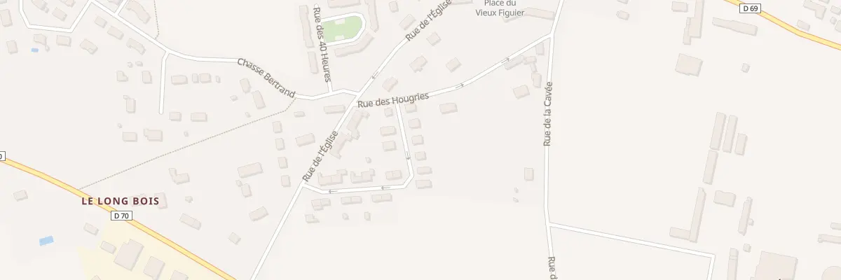 Plan du 20 Cité de la Chapelle à Picauville