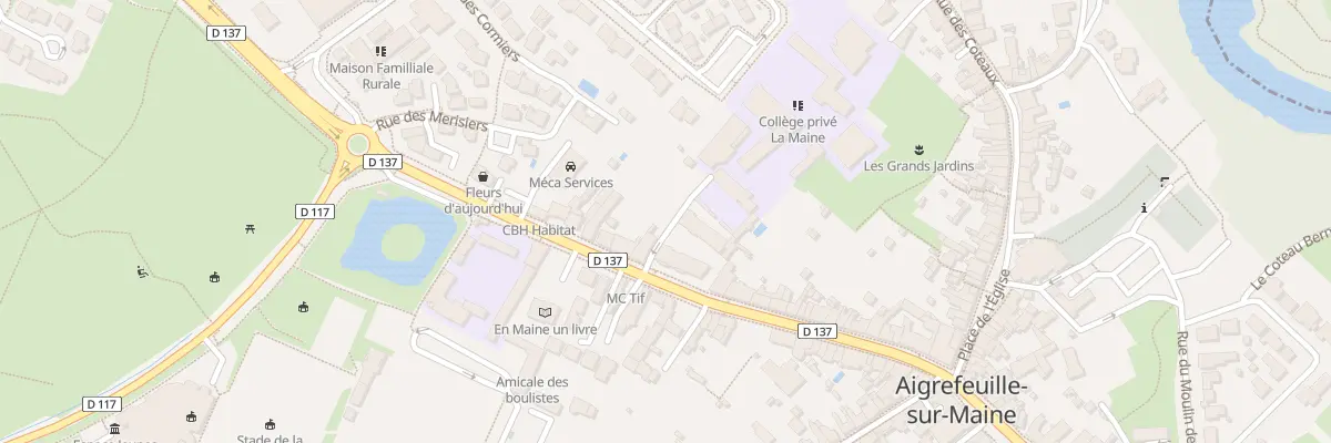 Plan du 38 Av de Nantes à Aigrefeuille-sur-Maine