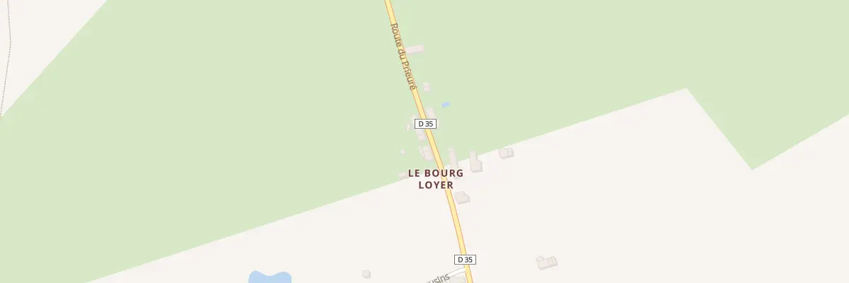 Plan du 5016 Le Bourg Loyer à Hocquigny