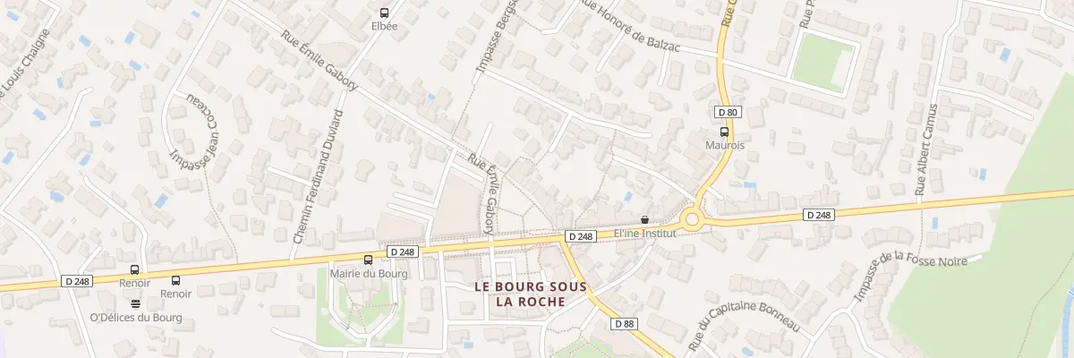 Plan du 143B Rue Emile Gabory à La Roche-sur-Yon