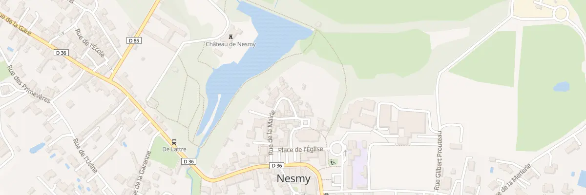 Plan du 12 Rue du vieux bourg à Nesmy
