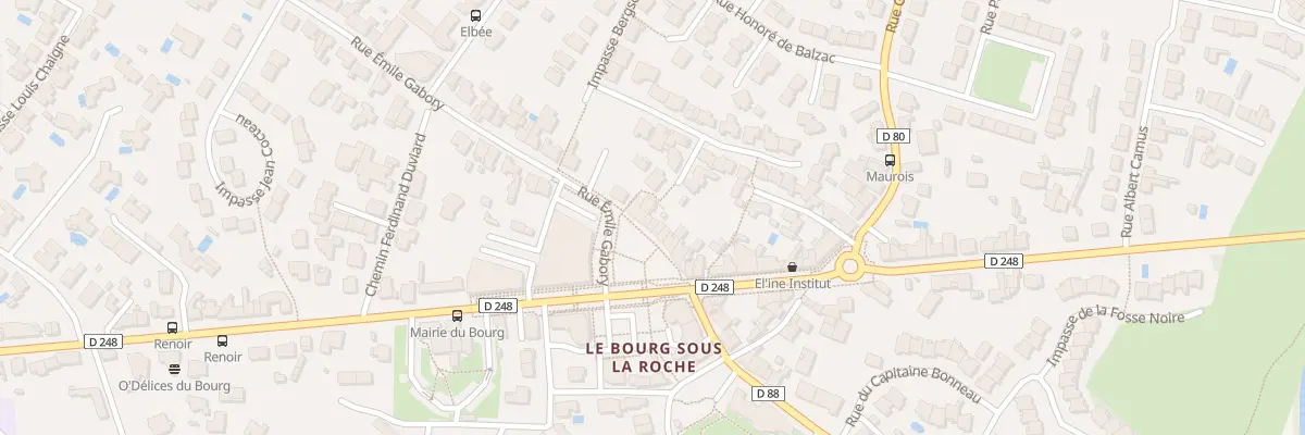 Plan du 143 Rue Emile Gabory à La Roche-sur-Yon