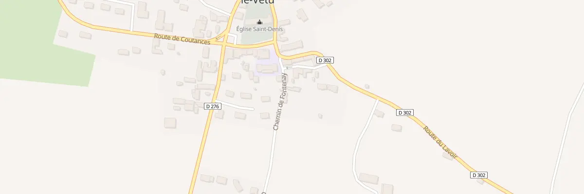 Plan du 1 Chemin Fontenay à Saint-Denis-le-Vêtu