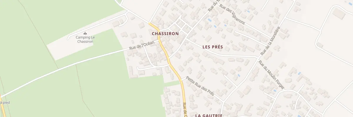 Plan du 2 Rue du Nord A Chassiron à Saint-Denis-d’Oléron