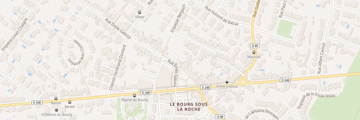 Plan du 137 Rue Emile Gabory à La Roche-sur-Yon