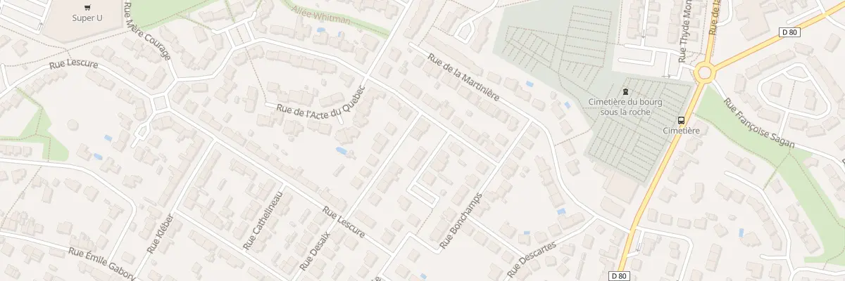 Plan du 26 Rue charette de la contrie à La Roche-sur-Yon