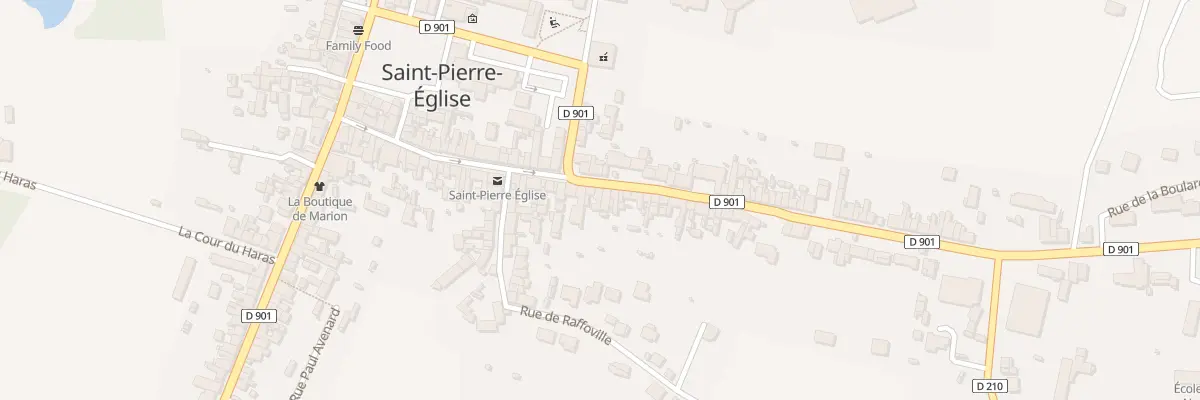 Plan du 64 Rue du Gen de Gaulle à Saint-Pierre-Église