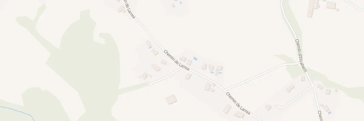 Plan du 279 Che de Larrea à Mouguerre