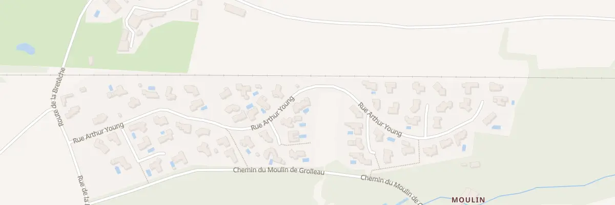Plan du 78 Rue arthur young à La Roche-sur-Yon