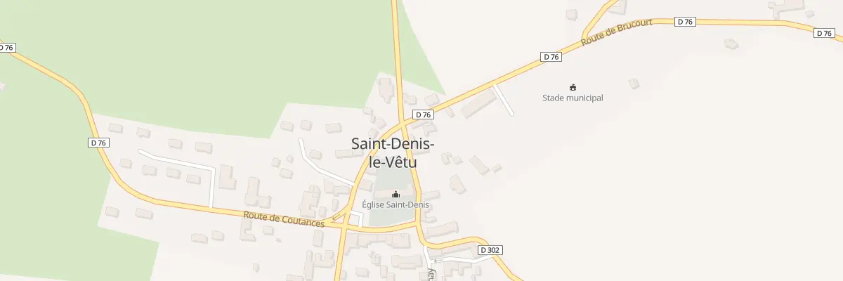 Plan du 15 Pl de l’Église à Saint-Denis-le-Vêtu