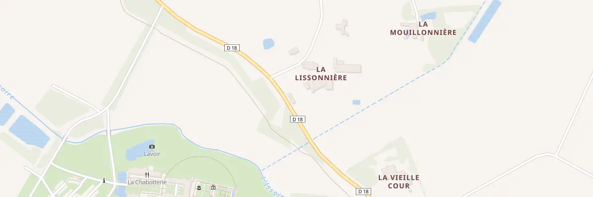 Plan du 102 La Lissonnière à Montréverd
